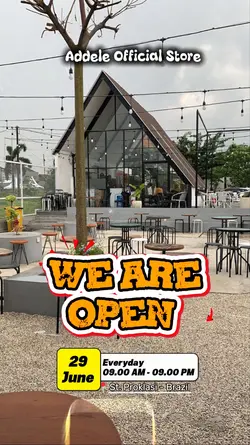 WE ARE OPEN