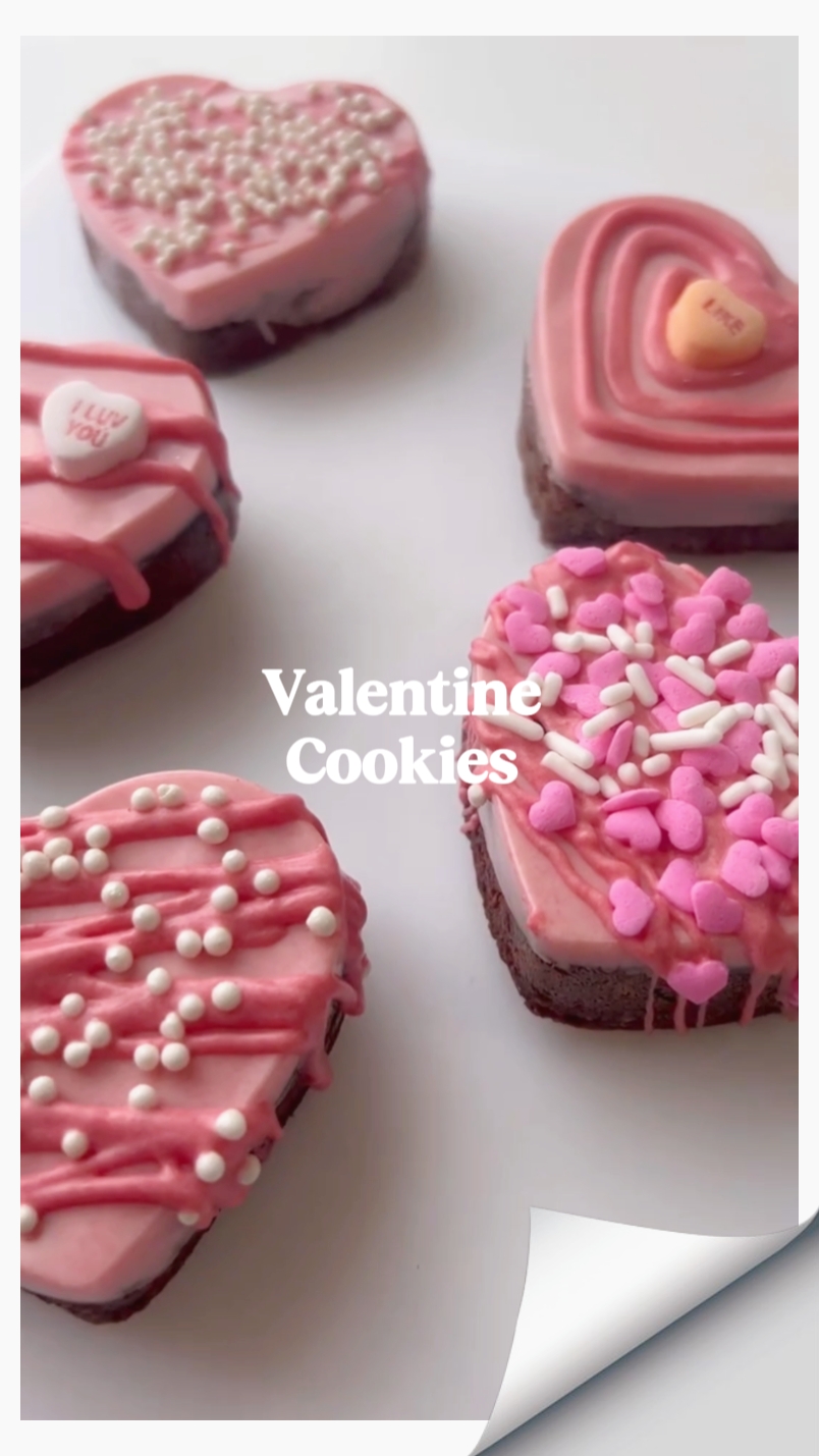 Galletas de San Valentín 