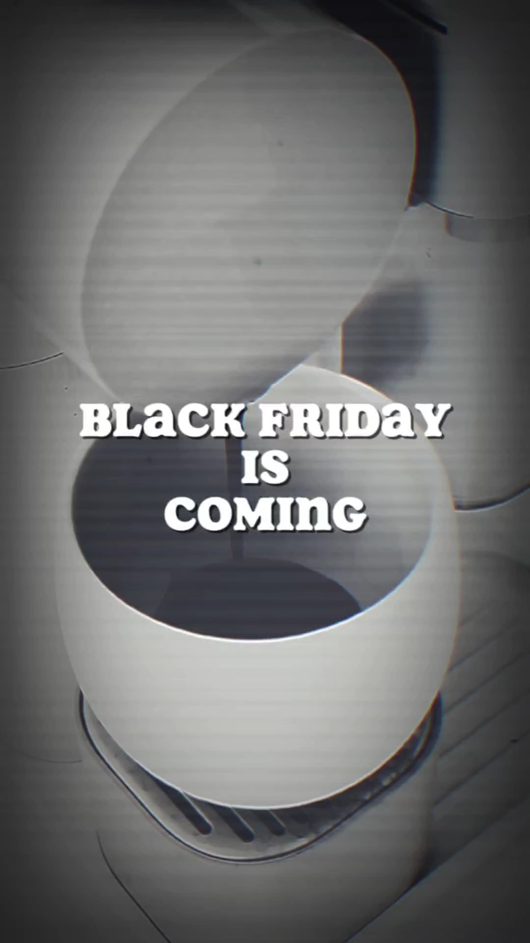 Black Friday Black Fade Bullet Style Kitchen Appliances Smart Coffee Maker
