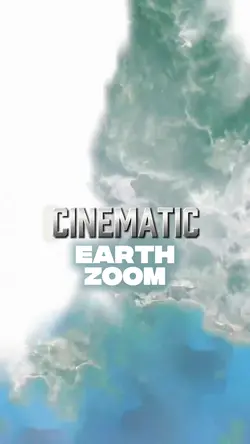 Cinematic Earth Zoom