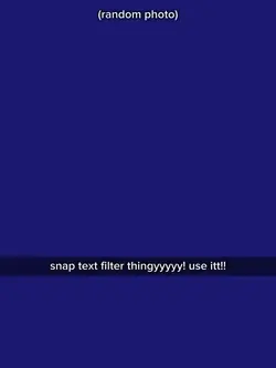 snap filter