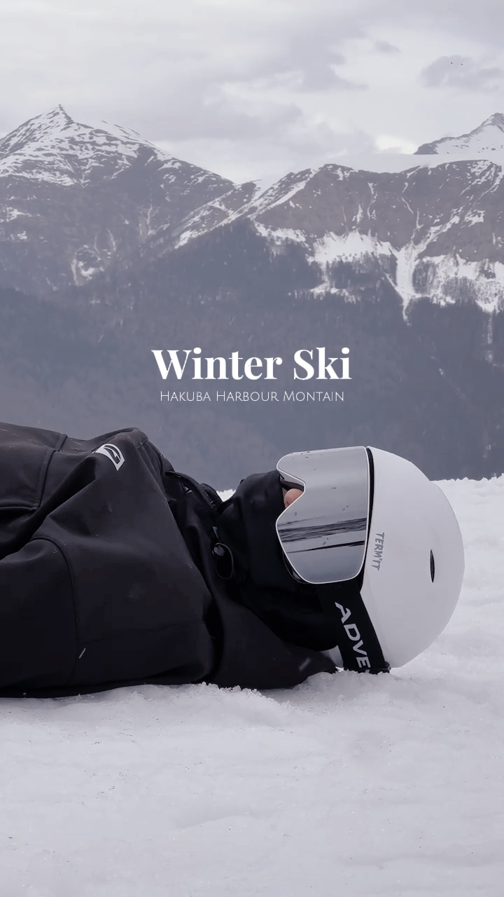 Winter ski vlog