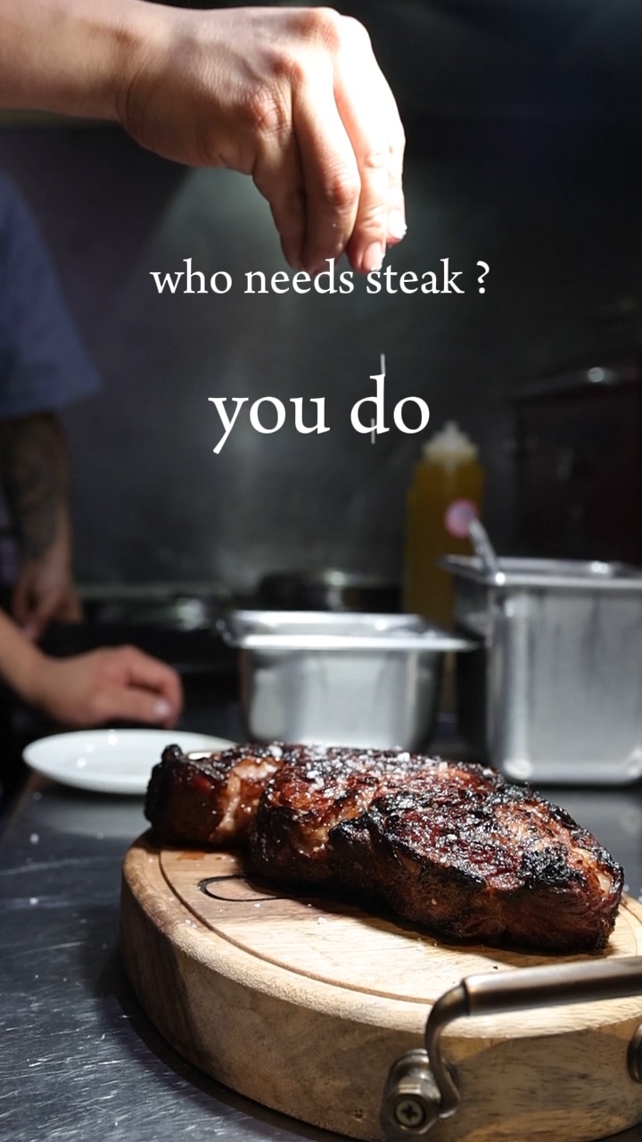 ¿Quién necesita bistec?