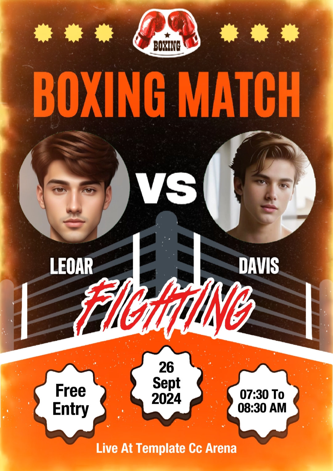 POSTER BOXING 