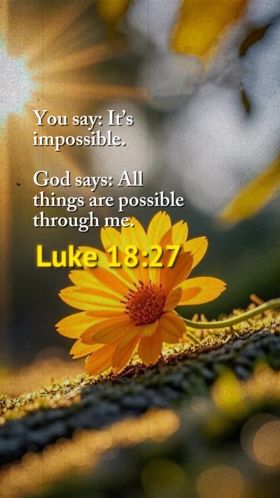 Lukas 18: 27