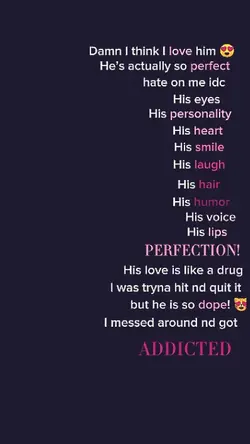 his perfect