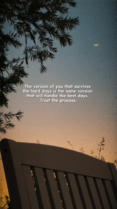 trust the process 