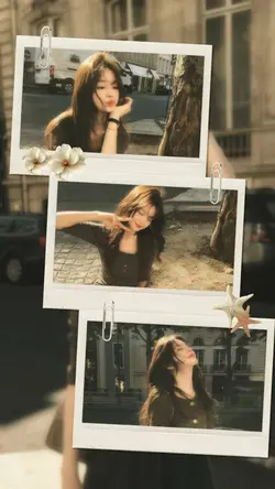 3 polaroid frame