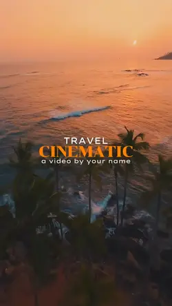 Travel cinematic
