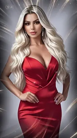 Red dress AI