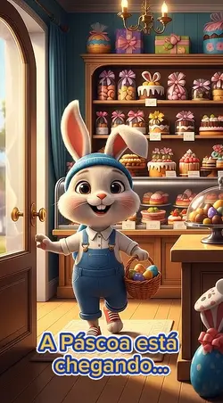 A Páscoa está chegan
