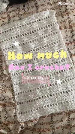 Crochet template
