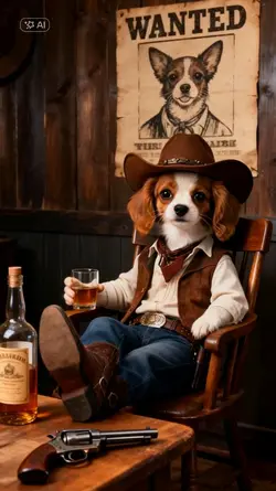 Pet cowboy