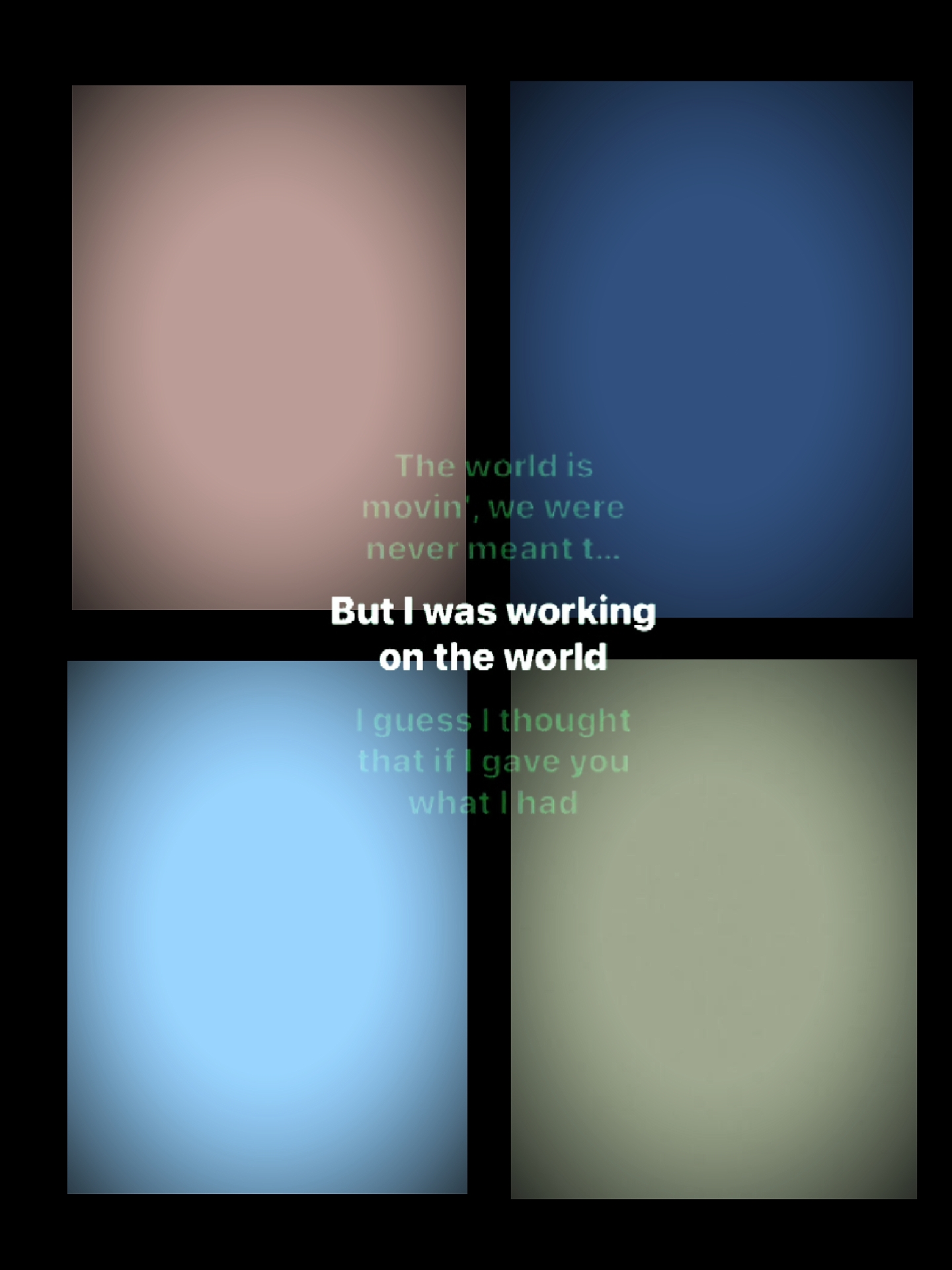 Paroles de 4 photos