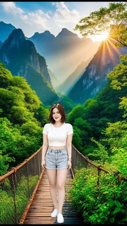 Jembatan di Hutan