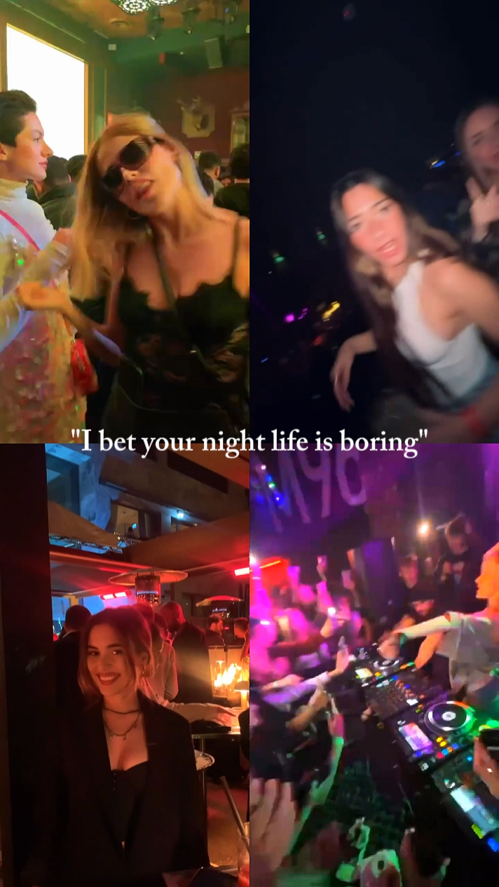 Party every night! 