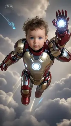 baby iron man
