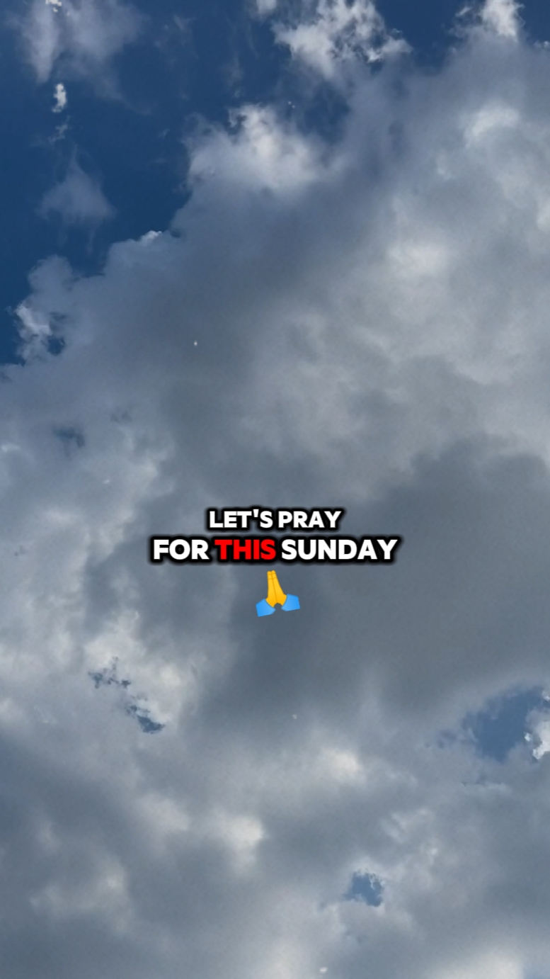 Oración del domingo