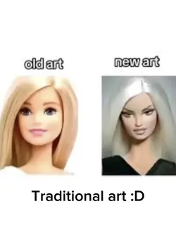New art vs old ar