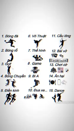 bộ môn yêu thích 