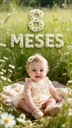 8 meses filha 