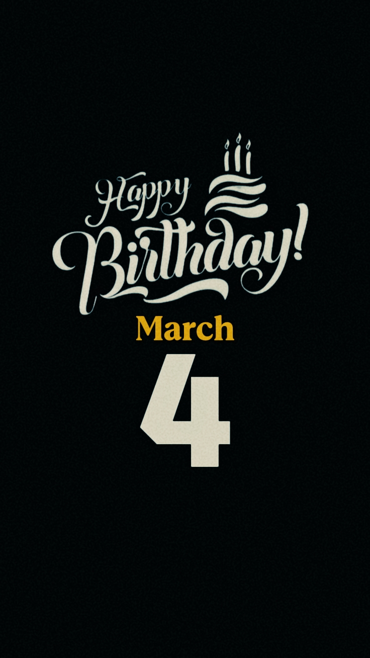 Anniversaire du 4 mars
