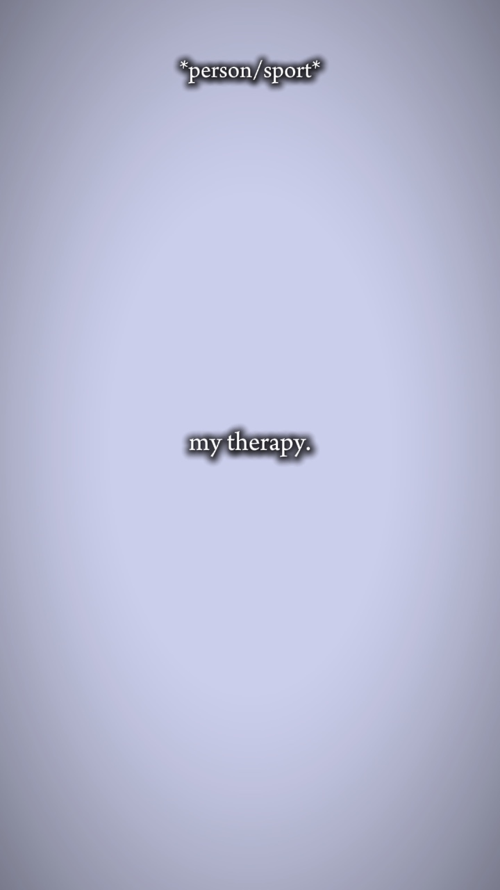 ¿Terapia?
