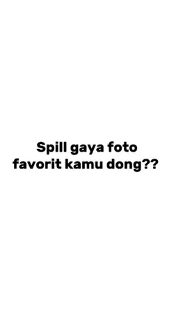 gaya foto favorit
