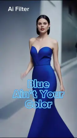 Blue Dress Filter