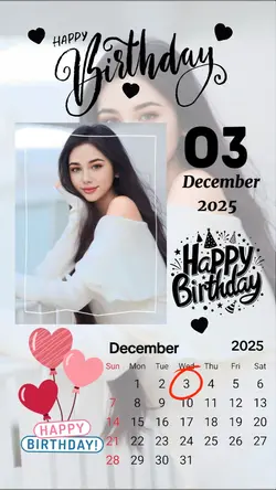 hbd 03  December