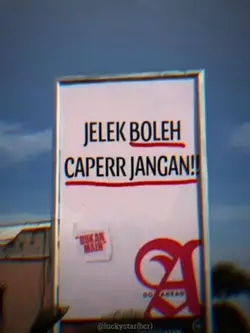 jelek boleh caper 