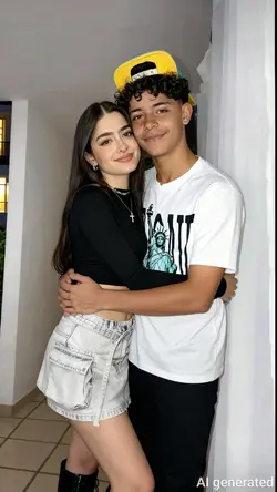 With Cristiano Jr😍