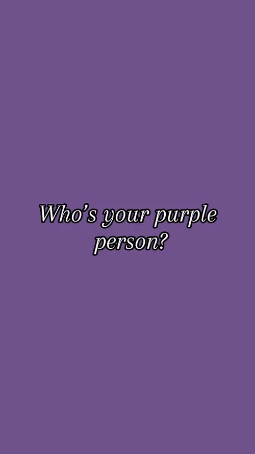 Persona morada 💜