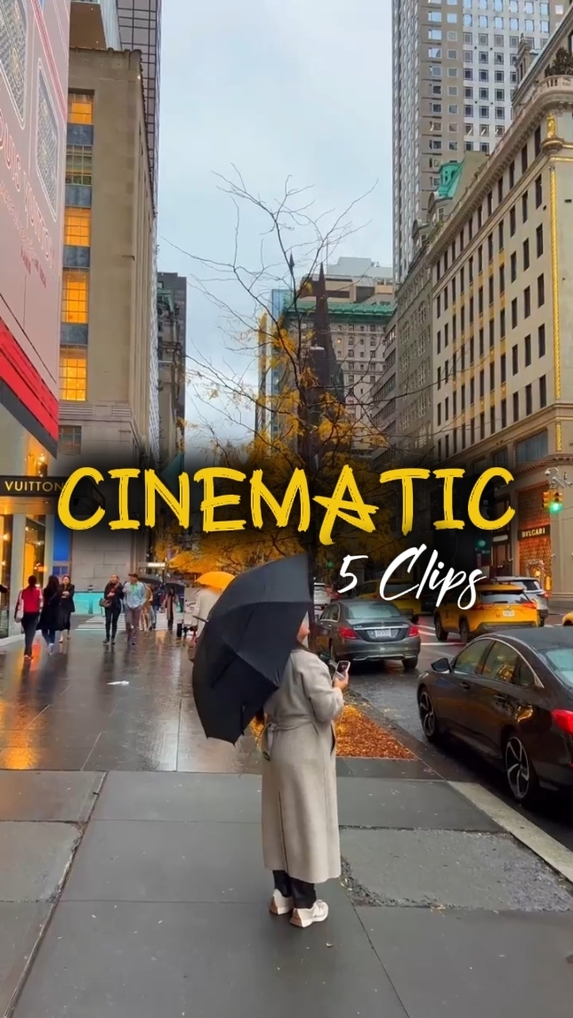 5 Clips Cinematic