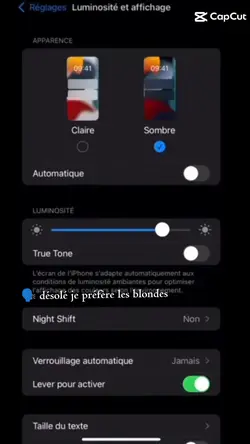 désolé je préfère