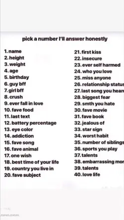 Ask me