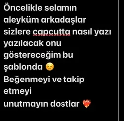 Şablona yazı yazma 