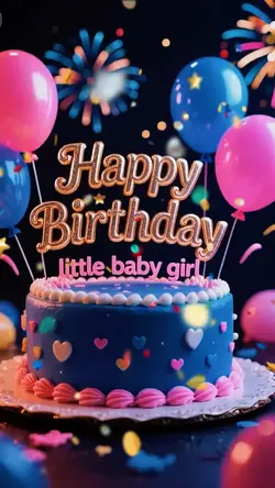 Birthday little baby