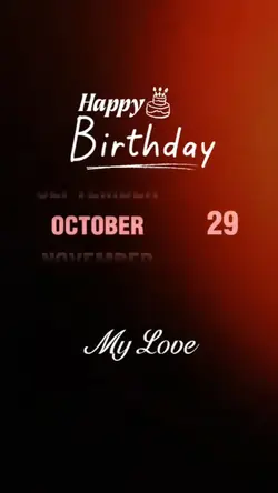 hbd 29 october 