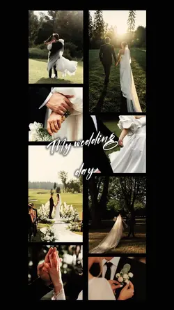my wedding day