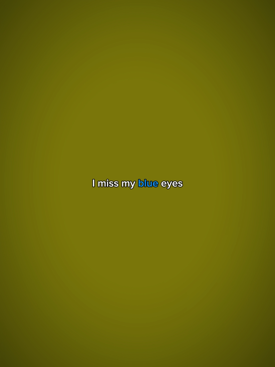 Meine blauen Augen 