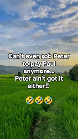 Can't even rob peter