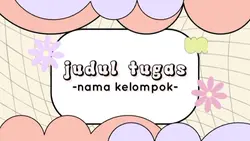 tugas video cutee