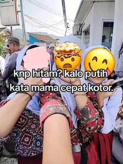 knp hitam?klo putih