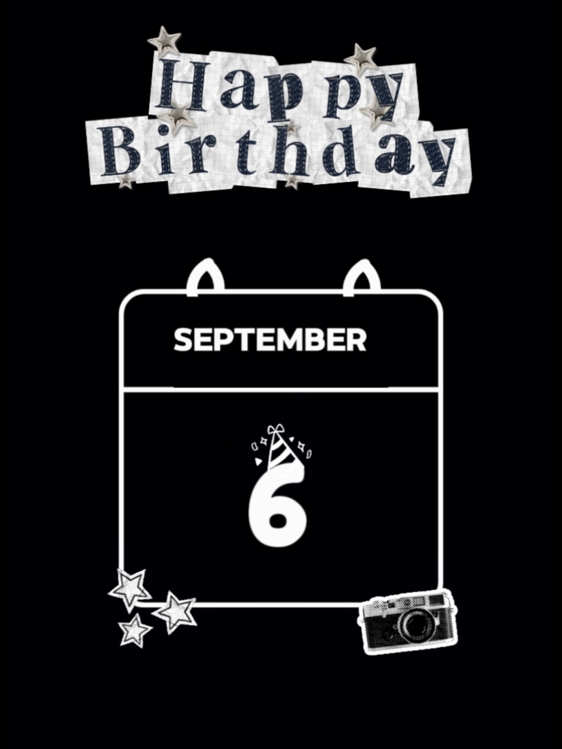 CALENDRIER DE L'ANNIVERSAIRE 6 SEPT