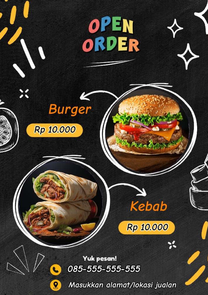 pesan makanan 