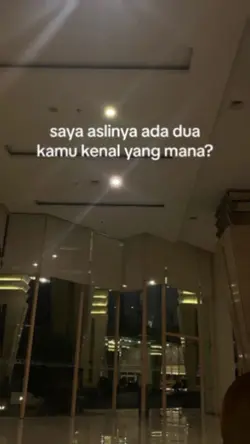 saya aslinya ada dua
