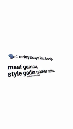 Selayaknya ibu ibu