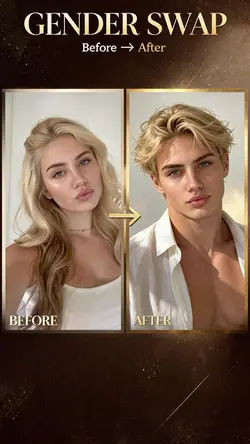 AI gender swap