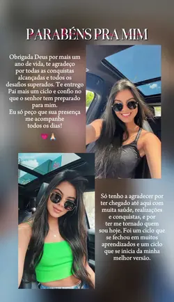 parabéns pra mim 